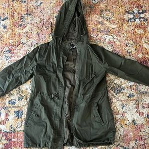 Olive green jacket